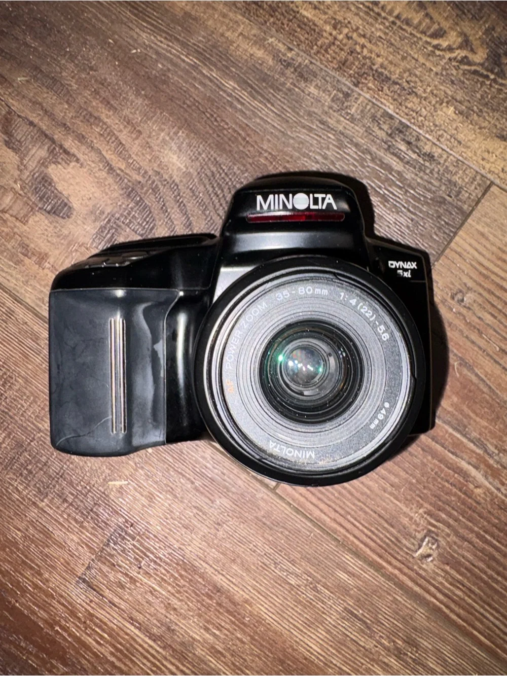 Minolta Dynax 5xi 35mm Film Camera w/ AF 35-80mm Power Zoom Lens Tested works